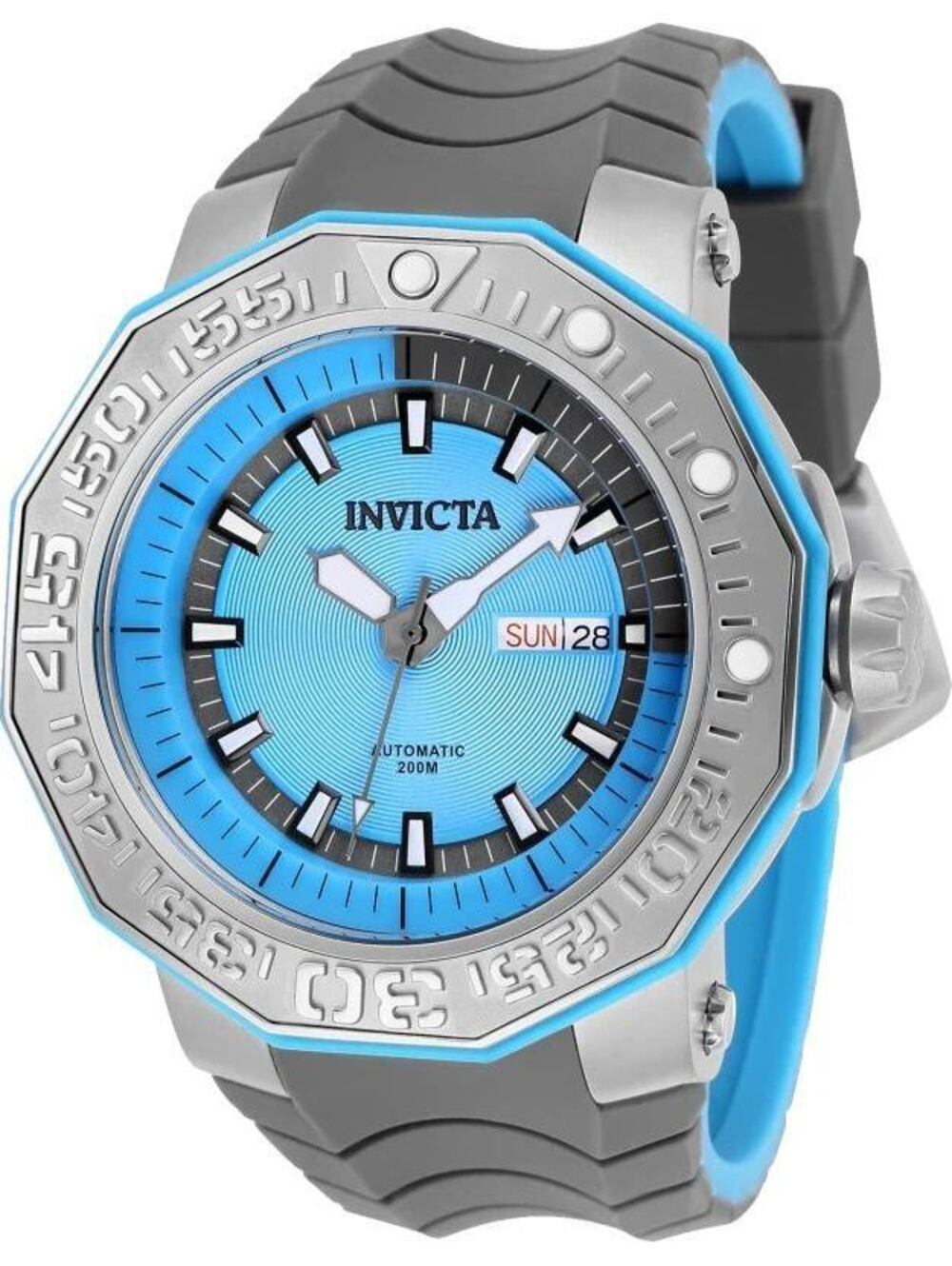Invicta Pro Diver Automatic Men's Watch LE 054/500 - 52mm, Blue, Grey (28991)